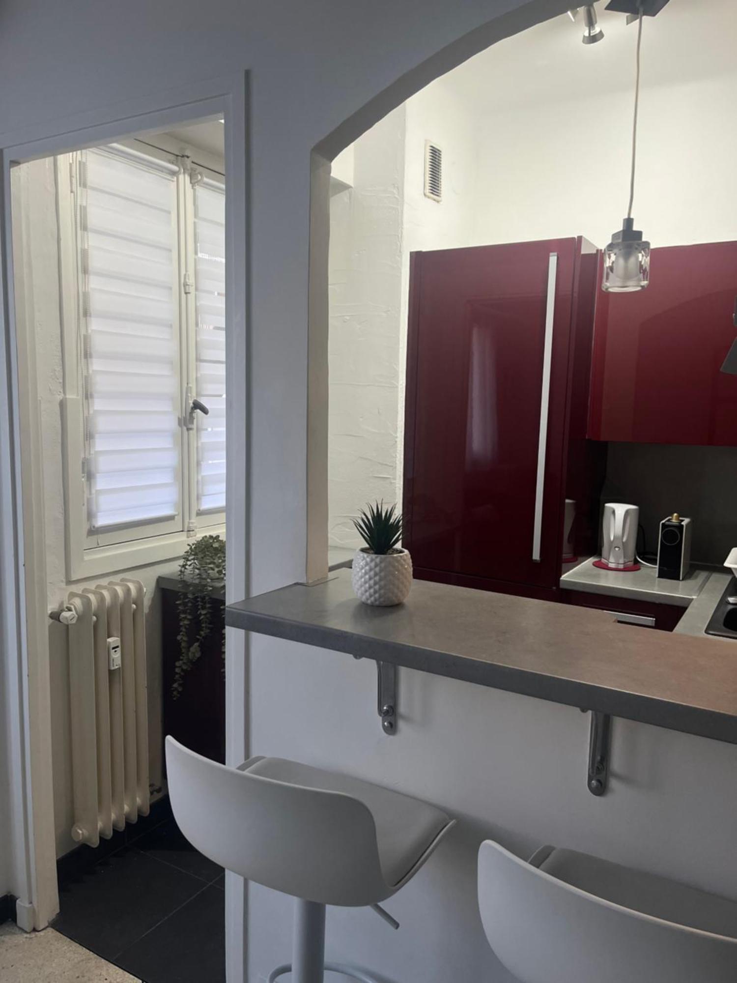 Nice Sejour Detente Studio Lumineux Balcon Cuisine Equipee Wifi Exterior foto